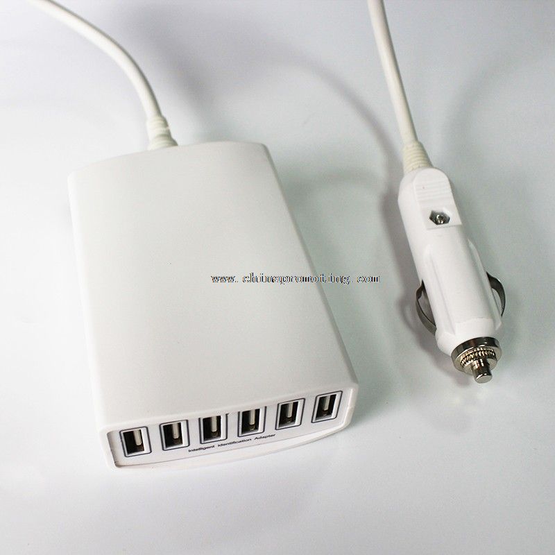 6 Port Car USB Charger