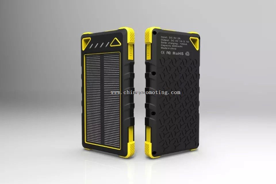 Banca di potere di 8000mah Adattatore Micro USB