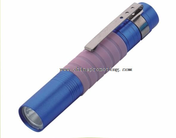 Aluminum flashlight pen