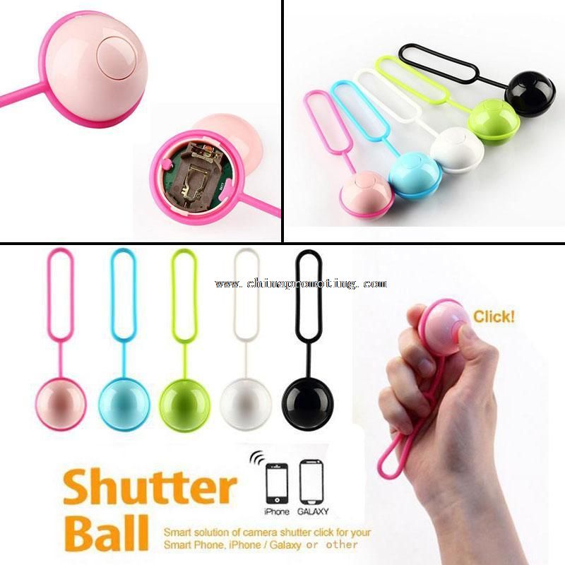 Ball bluetooth remote shutter