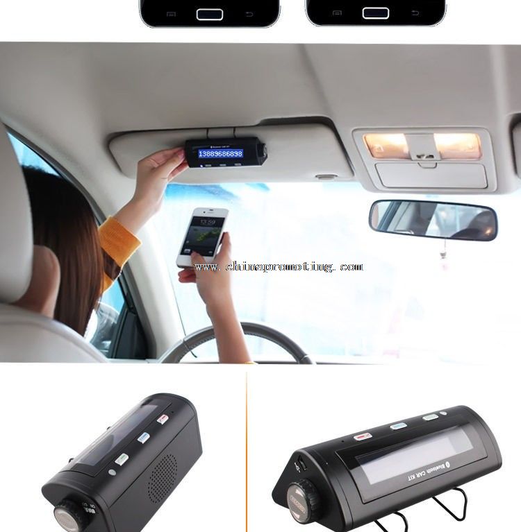Altavoz de manos libres Bluetooth coche Kit