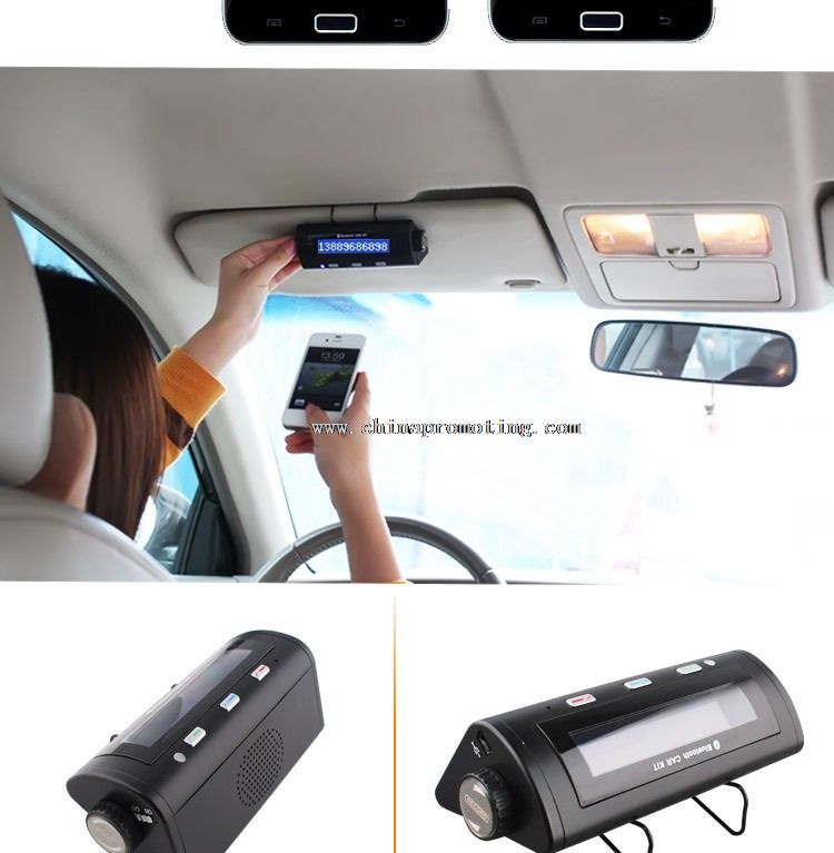 Speakerphone Bluetooth Handsfree Mobil Kit