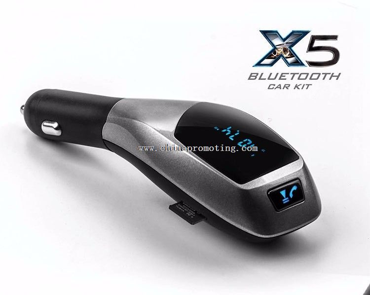 Kit de coche manos libres Bluetooth FM transmisor