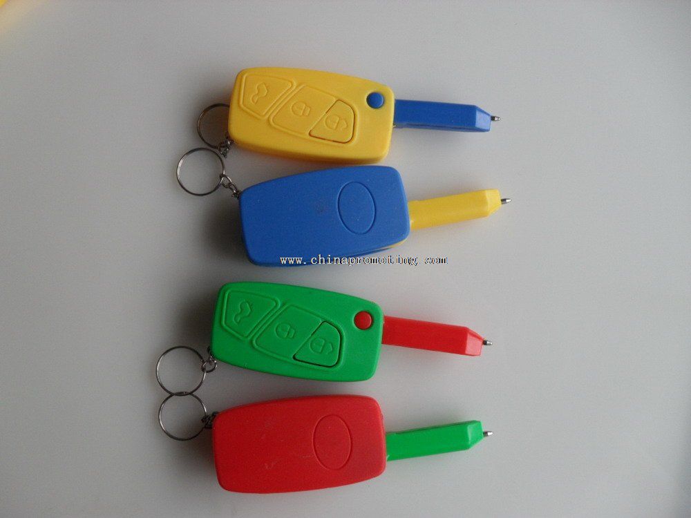 Car key shaped invisible ink uv pen