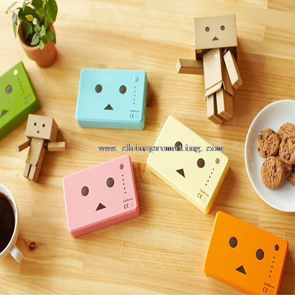 Cartoon face power bank 10000mah