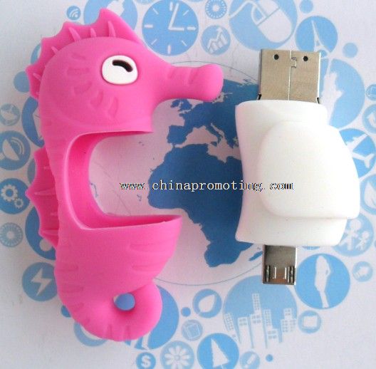 Cartoon figur USB opblussen drive