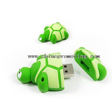 Kartun soft pvc memori flash usb