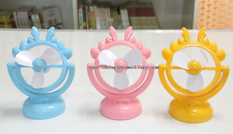 Cartoon usb mini fan