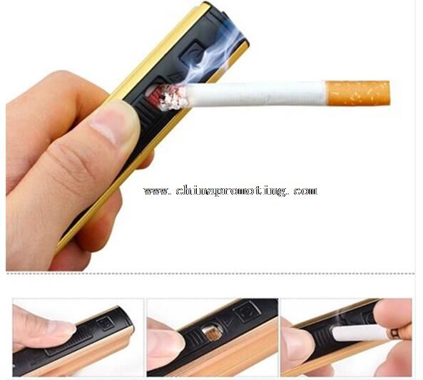 Cigaretta a dohányzás könnyebb PowerBank zseblámpa fáklyafényes