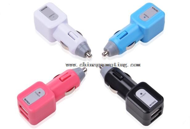 Colorful car charger