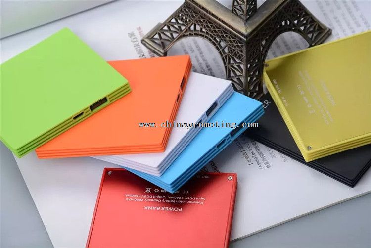 Colorful Slim Power Bank