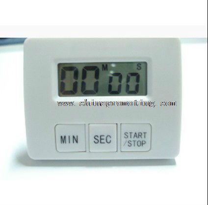 Digital countdown timer remote with silver magnetic