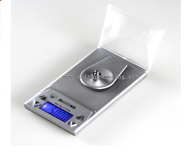 Digital pocket scale