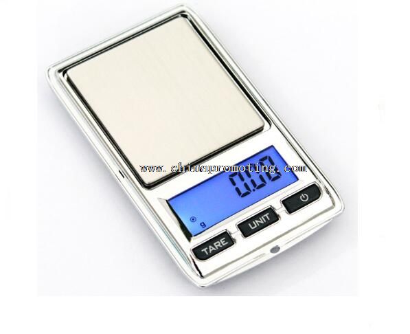 Digital pocket scale