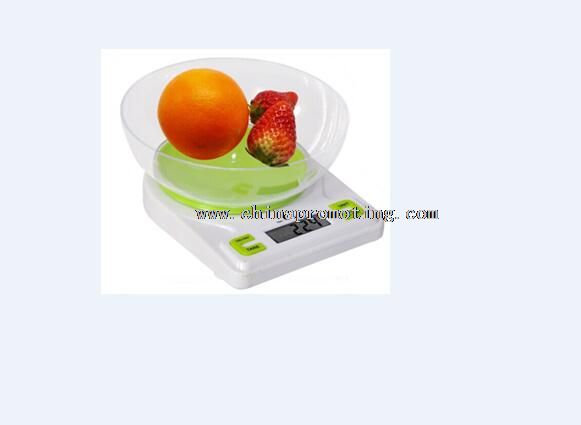 Digital weighing scale kitchen with PS bowl