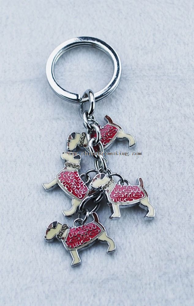 Dog chic keychain