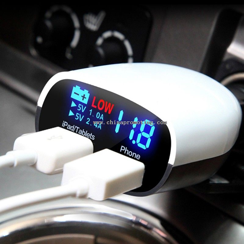 Dual usb car charger