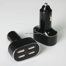 4 ports USB car mobile charger images
