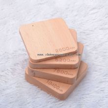 7mm Slim Beech Walnet Wooden Charger images