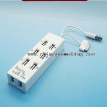 Charger for iphone ipad with 8 ports usb hub images