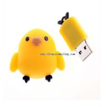 Chicken shaped pvc usb flash drive images