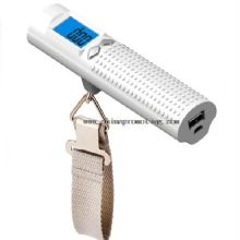 Flashlight with luggage scale images