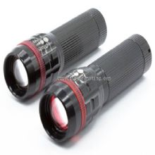 Led professional zoom flashlight images
