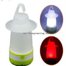 Red and White LED AA battery hanging led camp lamp images