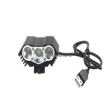 USB Rechargeable Bicycle Head Light images