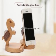 Wood phone holder images