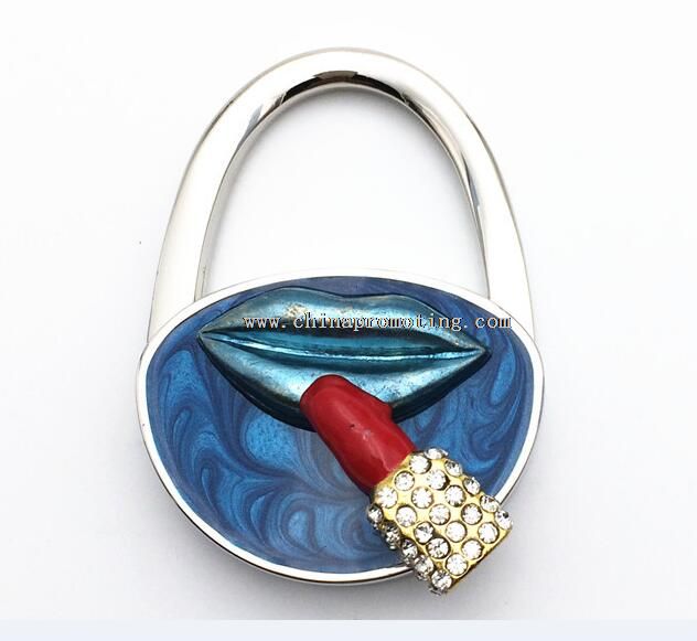 Fancy Lipstick table bag hanger