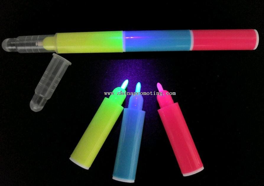Canetas marcador fluorescente