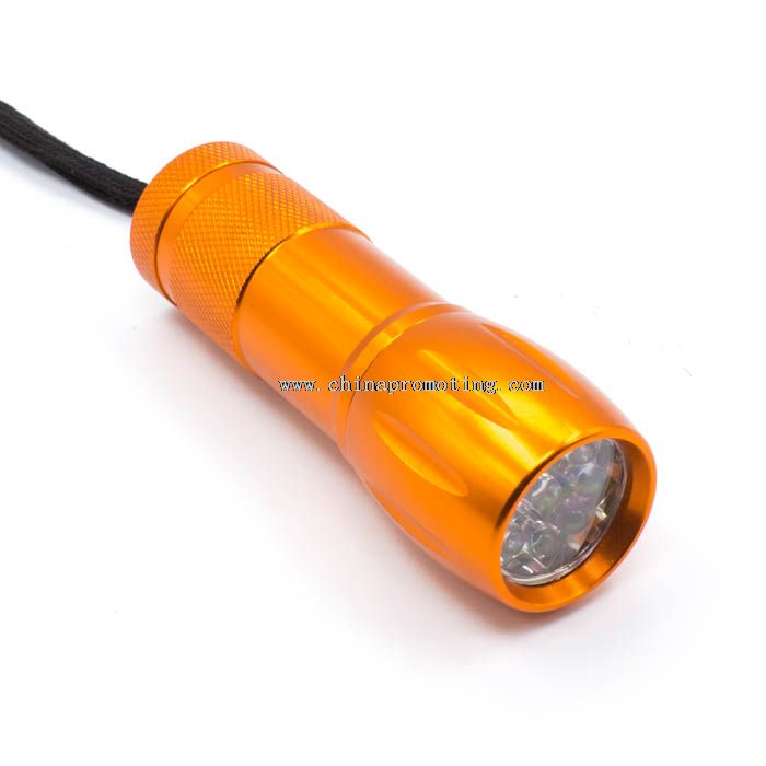 Gifts portable 9 led flashlight