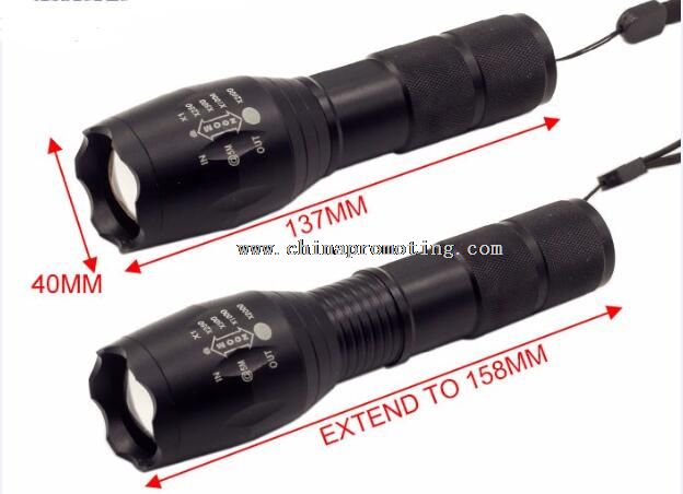 High power flashlight