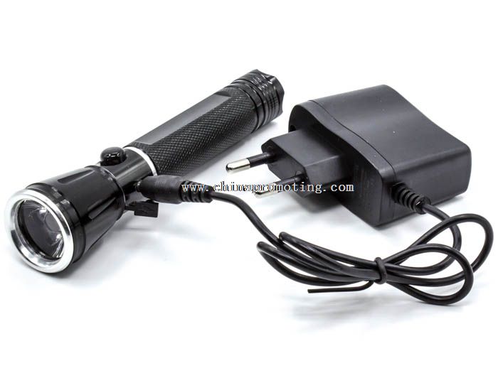 Highlight led rechargeable torch