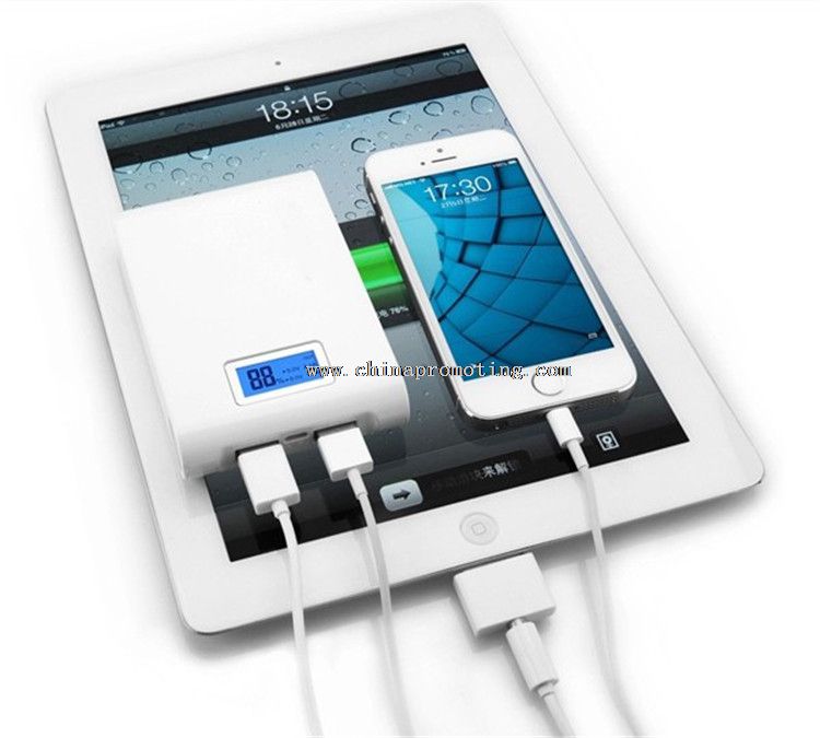 LCD screen portable power bank