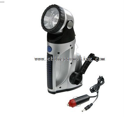 Led rechargeable flashlight