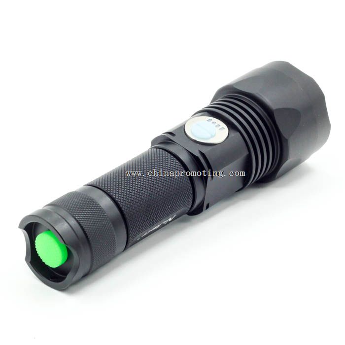 Led rechargeable flashlight