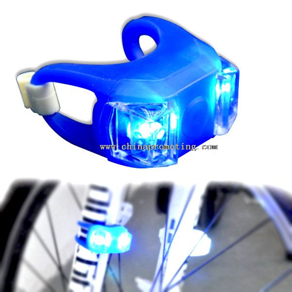 Lampu LED silikon Sepeda