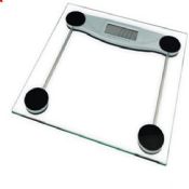 180kg 6mm tempered glass Digital Bathroom Scale images