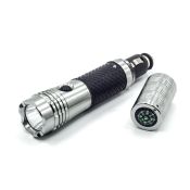 1w led emergency 12v car flashlight with compass images