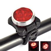 3 LED Sport Lighting USB Rechargeable Bike Cycling images
