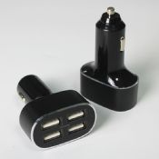 4 Port USB araç mobil şarj cihazı images
