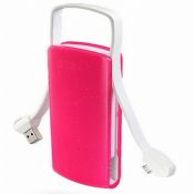 5000mAh Build in Kabel universal Power-bank images