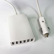 6 port autós USB töltő images