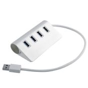 4 portas de alumínio novo USB 3.0 Hub images