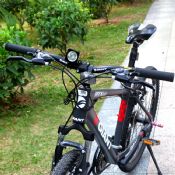 Farol de bicicleta com bateria 6400mAh images