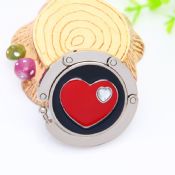 Big red heart dimond bag hanger images
