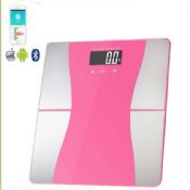 Bluetooth Body Fat analyser échelle images