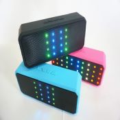 Colorful led bluetooth light speaker images